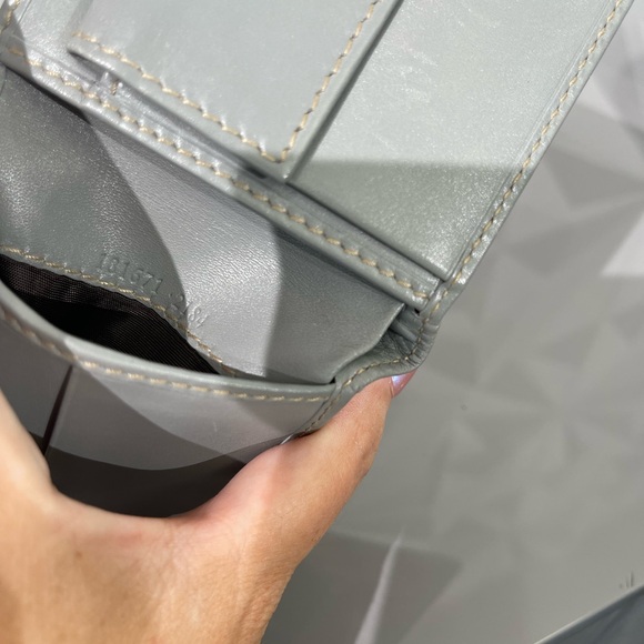 GUCCI Wallet GG Supreme 597609 Leather Grey Men's Women's - Picture 6 of 14